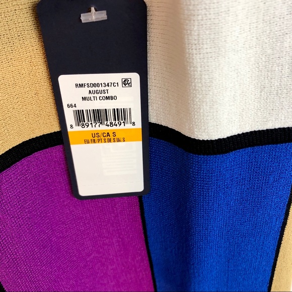 Rachel Roy Julie Colorblock Bodycon Midi Dress - Picture 6 of 10
